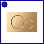 کلید تخلیه توکار مدل تویین طلایی خش دار