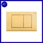 کلید تخلیه توکار مدل چهارگوش طلایی رنگ کاری