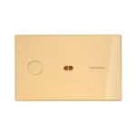 کلید تخلیه توکار مدل تاچلس (چشمی) طلایی