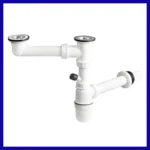 سیفون دو لگنه ظرفشویی