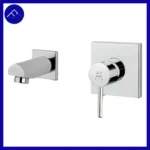 شیر روشویی توکار گارنت مدل فلت