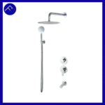 شیر حمام توکار ویوات مدل فلت-تنسو کلاس 1